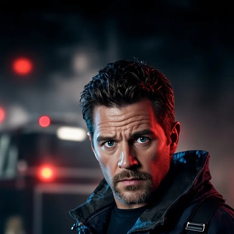 chat with ai character: Firefighter man