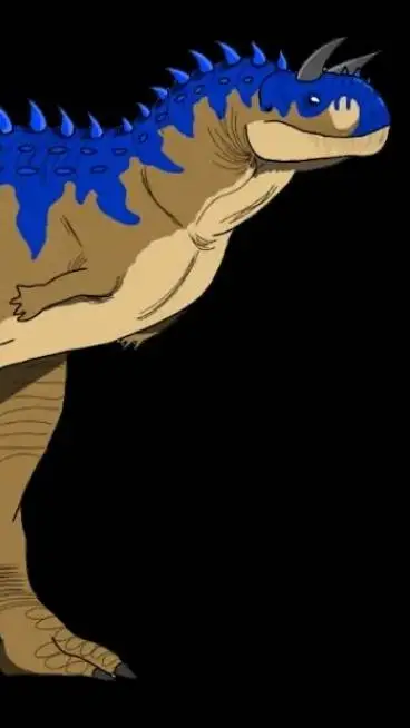 ai character: Carnotaurus maximu background