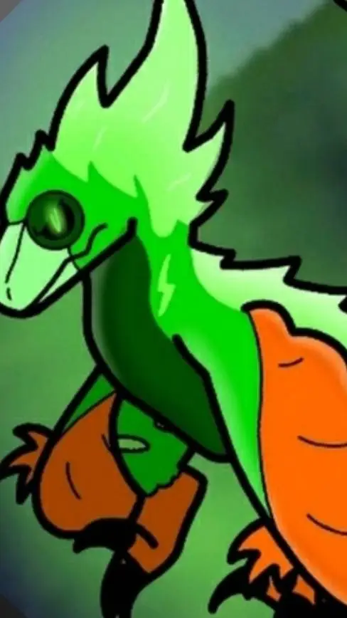 ai character: Super Ericfox  background
