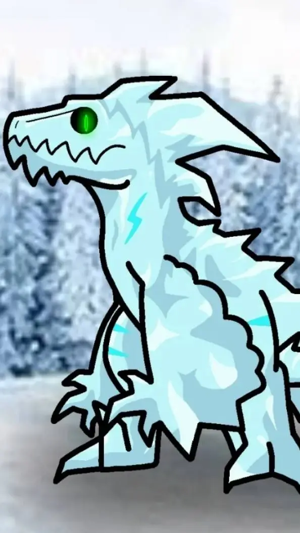 ai character: Frost Ericfox  background