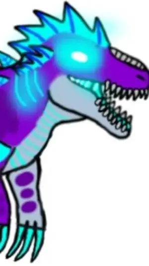 ai character: Shin sharkjirasaur background