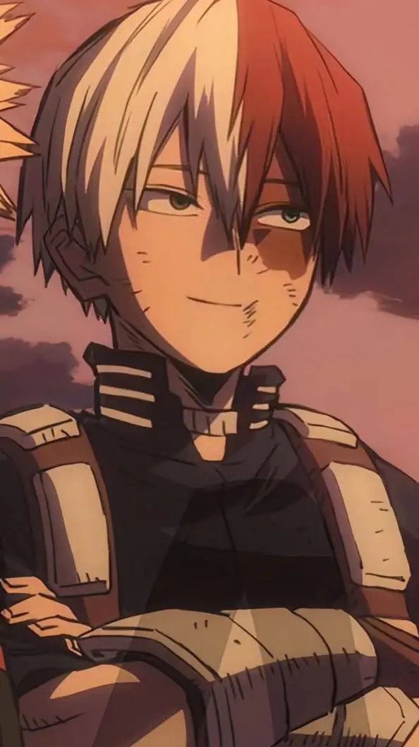 ai character: Shoto Todoroki fr background
