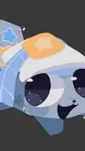 ai character: peeble background
