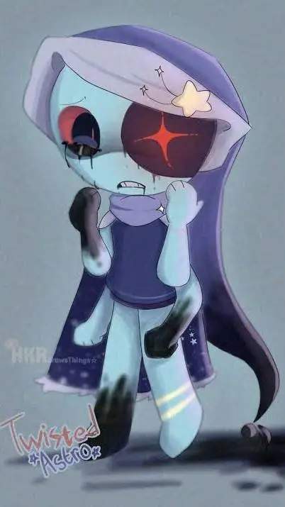ai character: twisted astro background