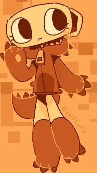 ai character: 🦖shelly🦖 background