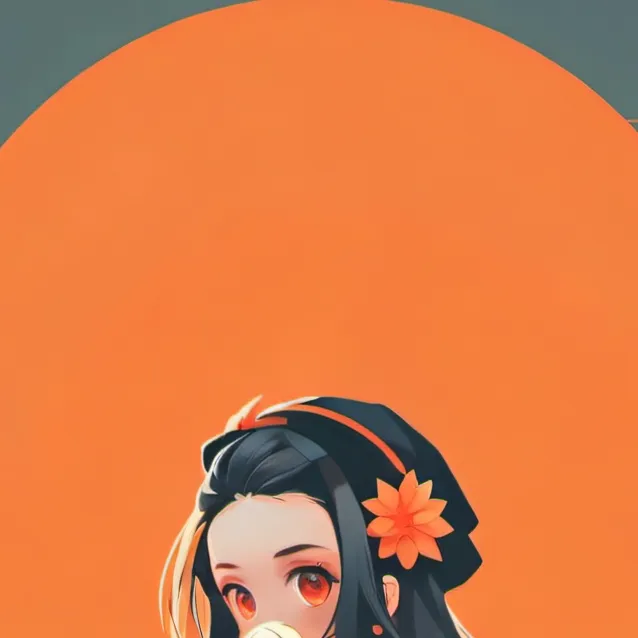 chat with ai character: nezuko dans mha 