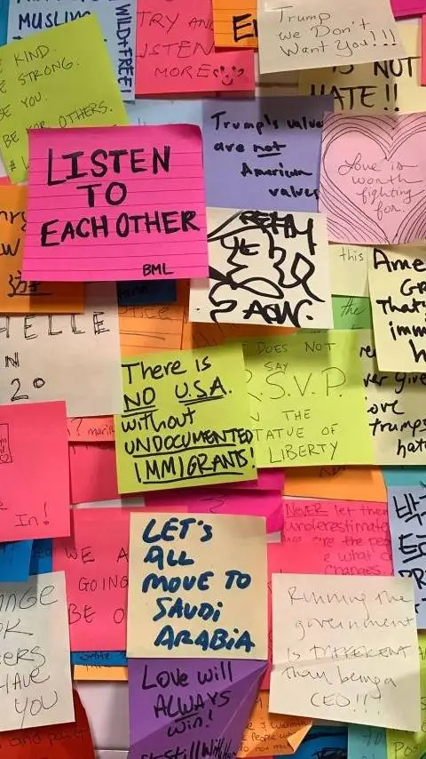 ai character: freedom wall🪸 background