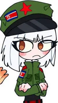 ai character: North Korea  background