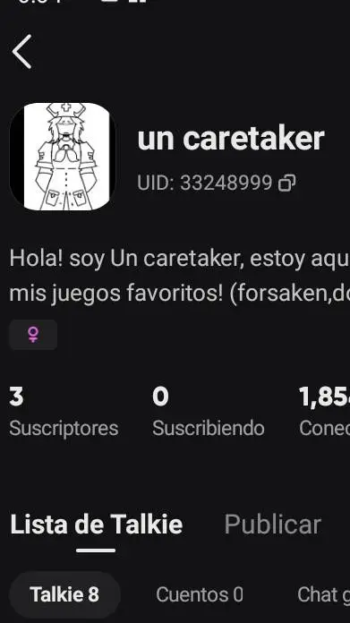 ai character: mi esposa we background
