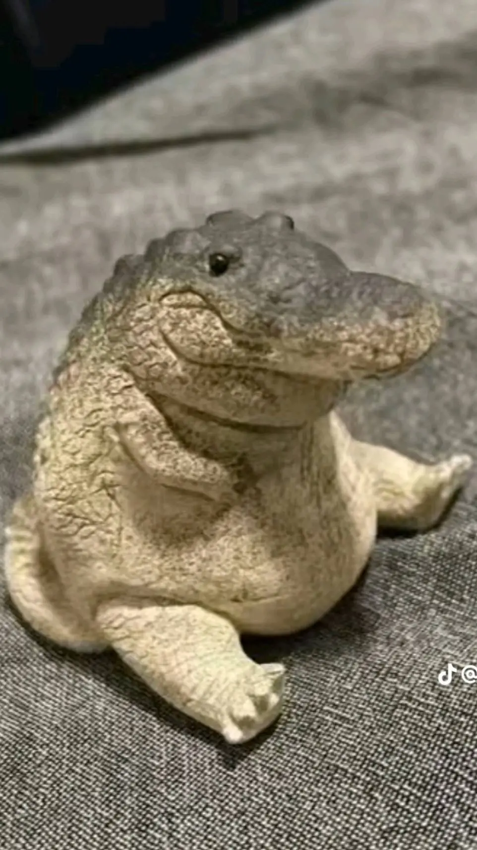 ai character: crocolido background