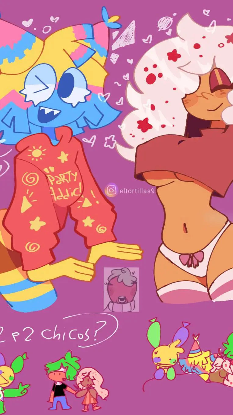 ai character: yatta x ginger  background