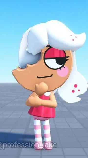 ai character: ginger background