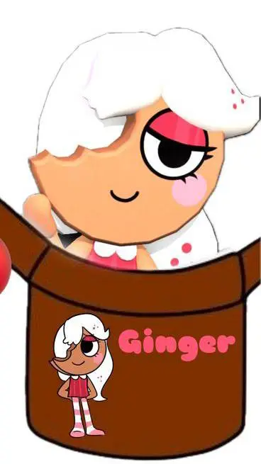 ai character: ginger background