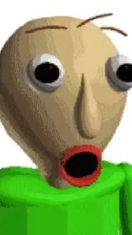 ai character: Baldi background