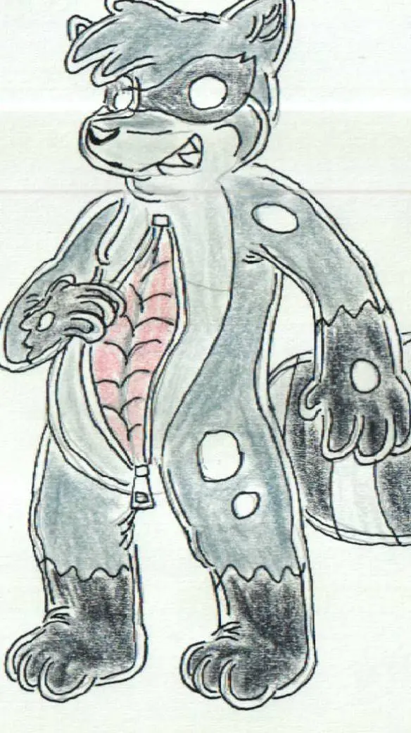 Talkie AI - Chat with Raccoon suit :/