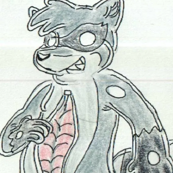chat with ai character: Raccoon suit :/