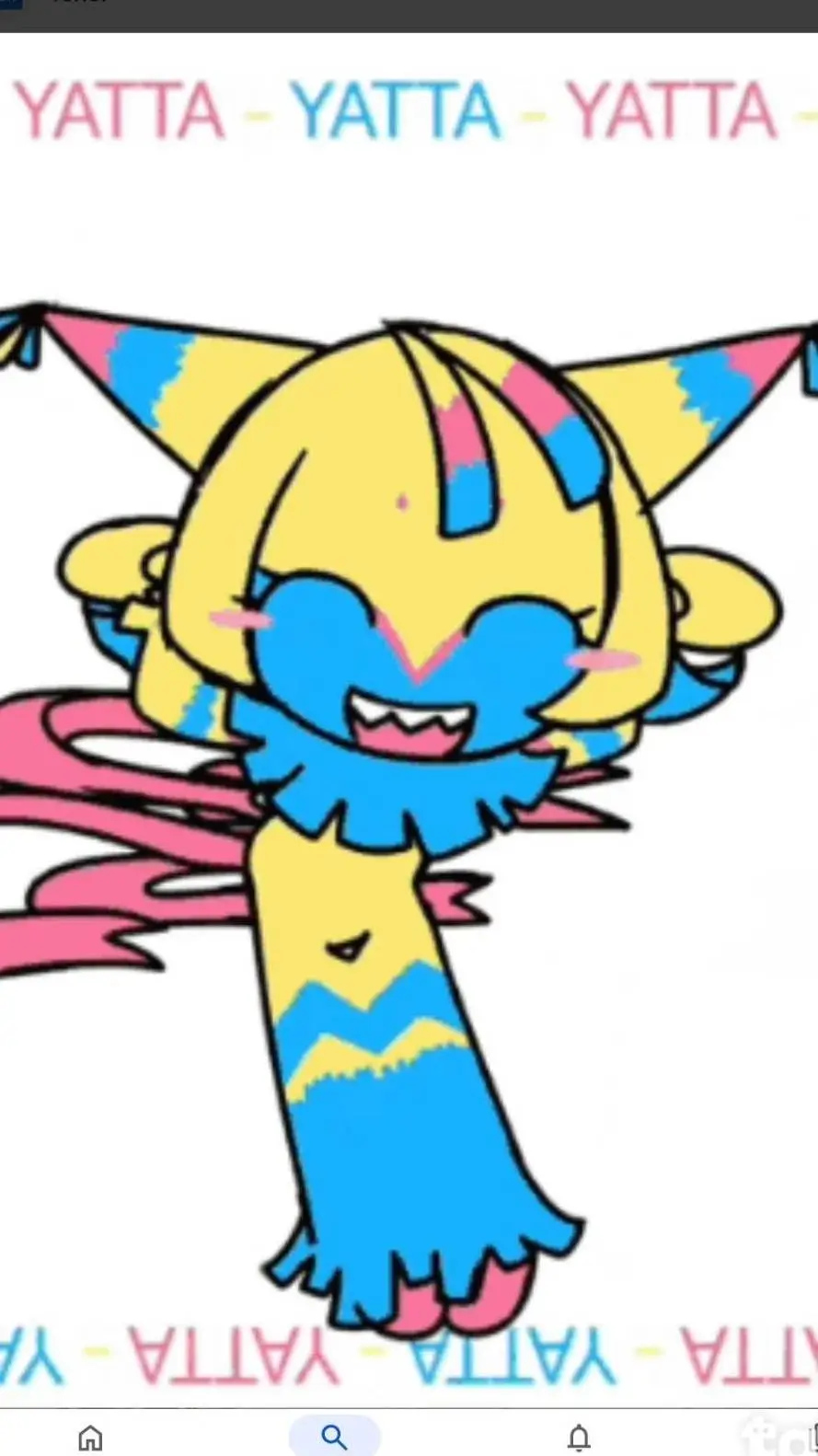 ai character: Yatta From Dw!! background