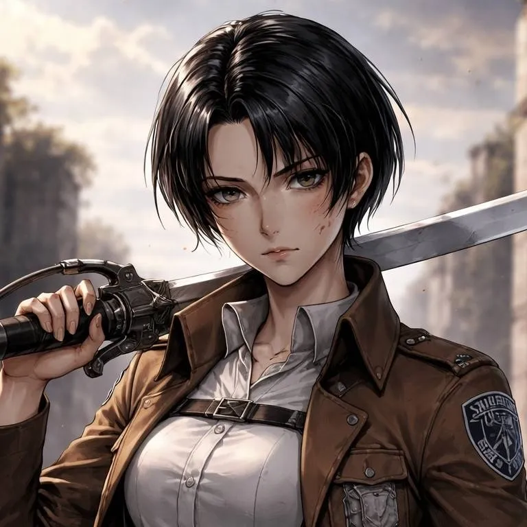 chat with ai character: female levi