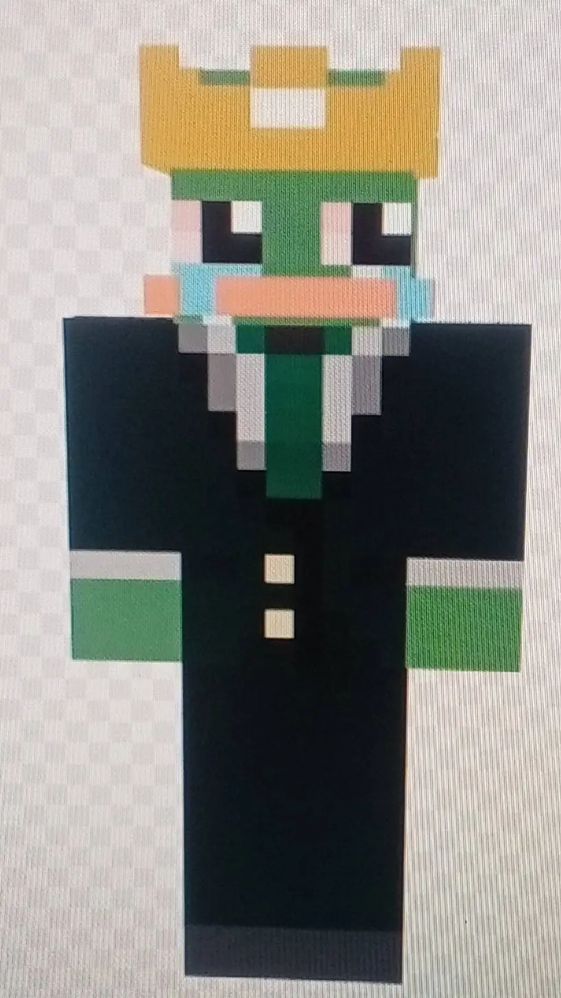 ai character: Froggydude background