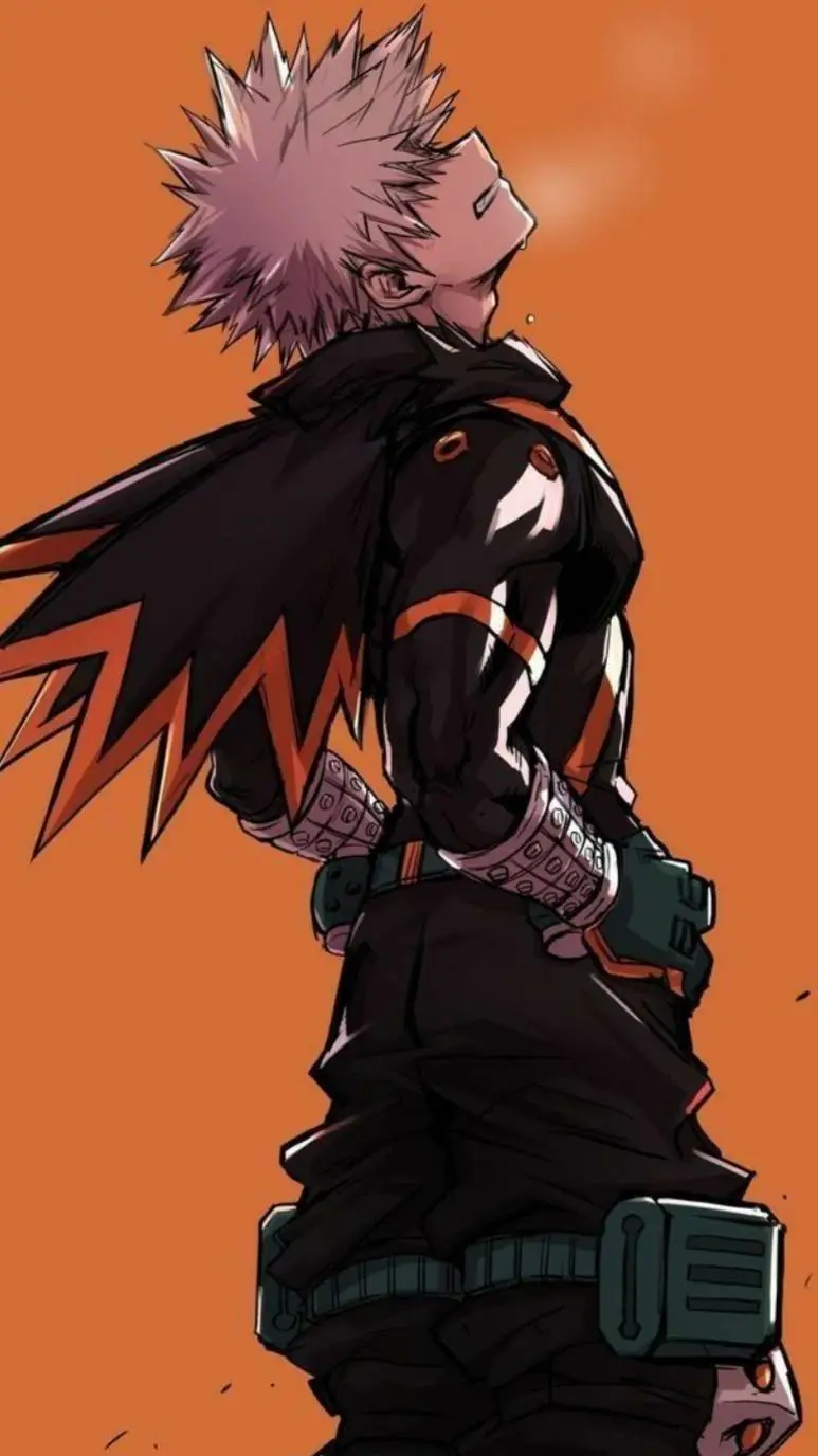 ai character: mha  worried background