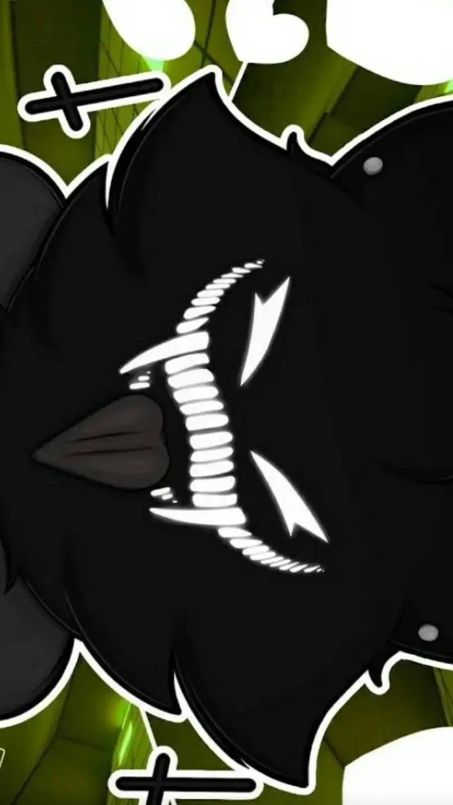 ai character: smilers den♀️ background