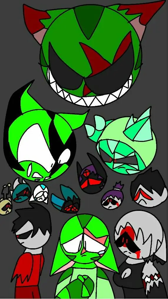 ai character: TUNT EXEND background