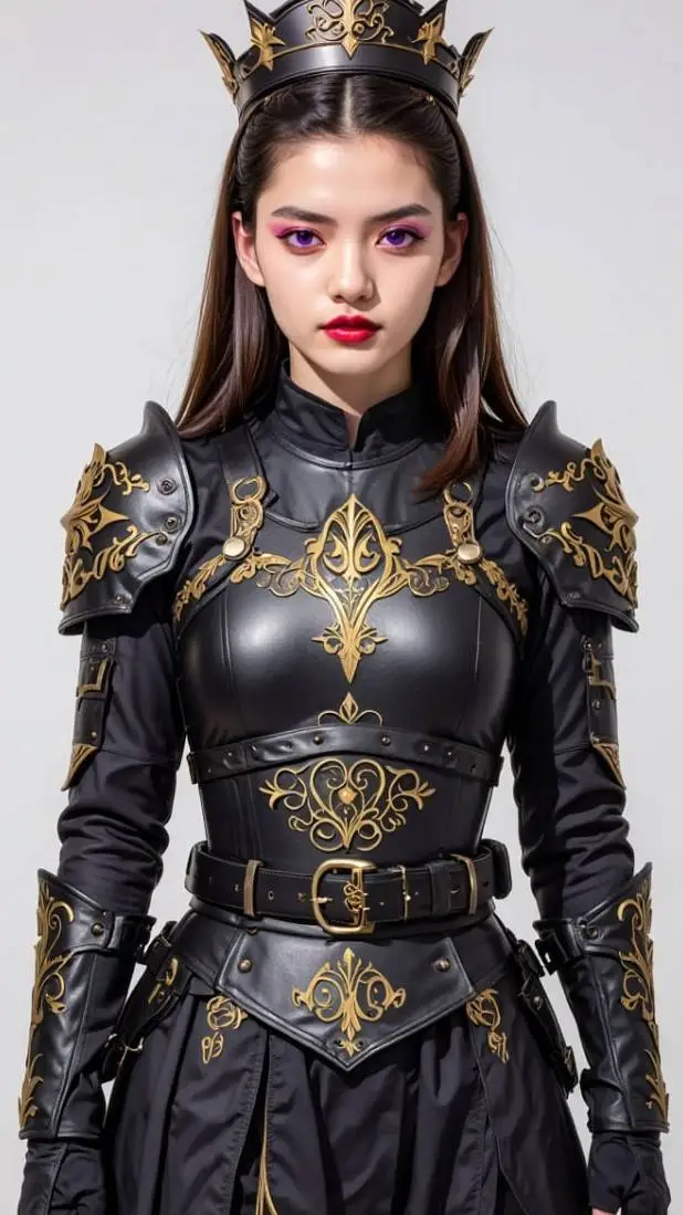 ai character: RAINHA BRUXA  background