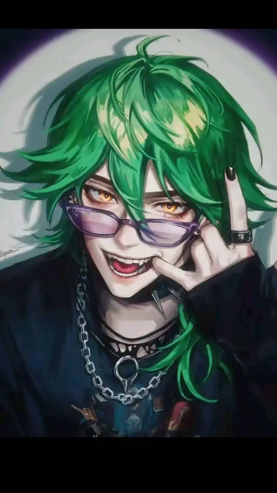 ai character: Leon background