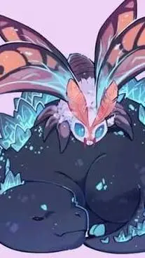 ai character: Godzilla and mothr background