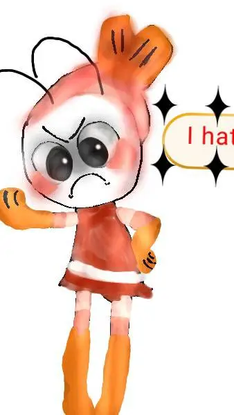 ai character: shrimpo background