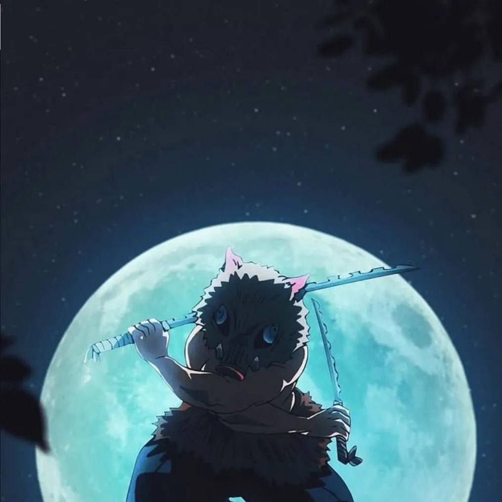 chat with ai character: Inosuke Hashibira 