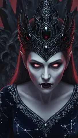 ai character: Crimson Queen background