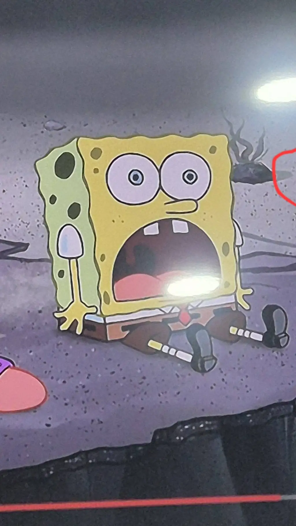 ai character: Spongebob background