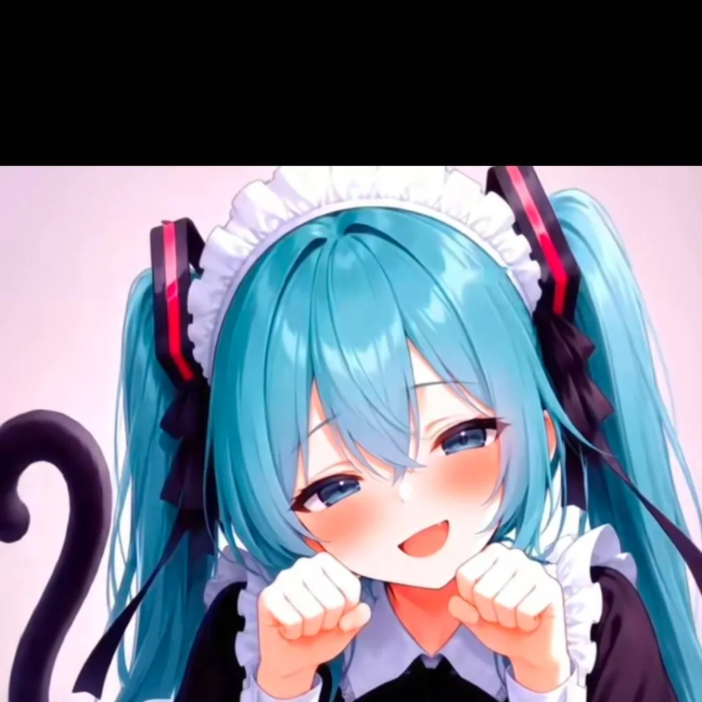 chat with ai character: maid miku