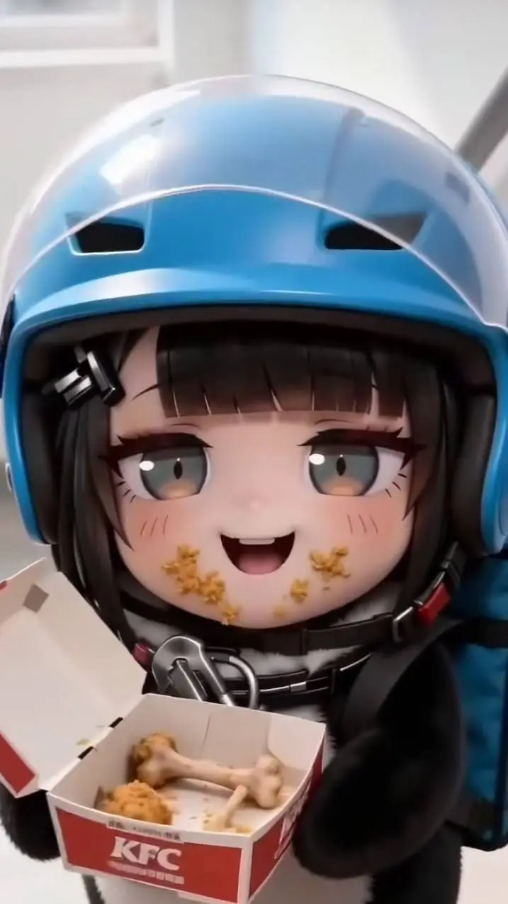 ai character: delivery gugugaga background