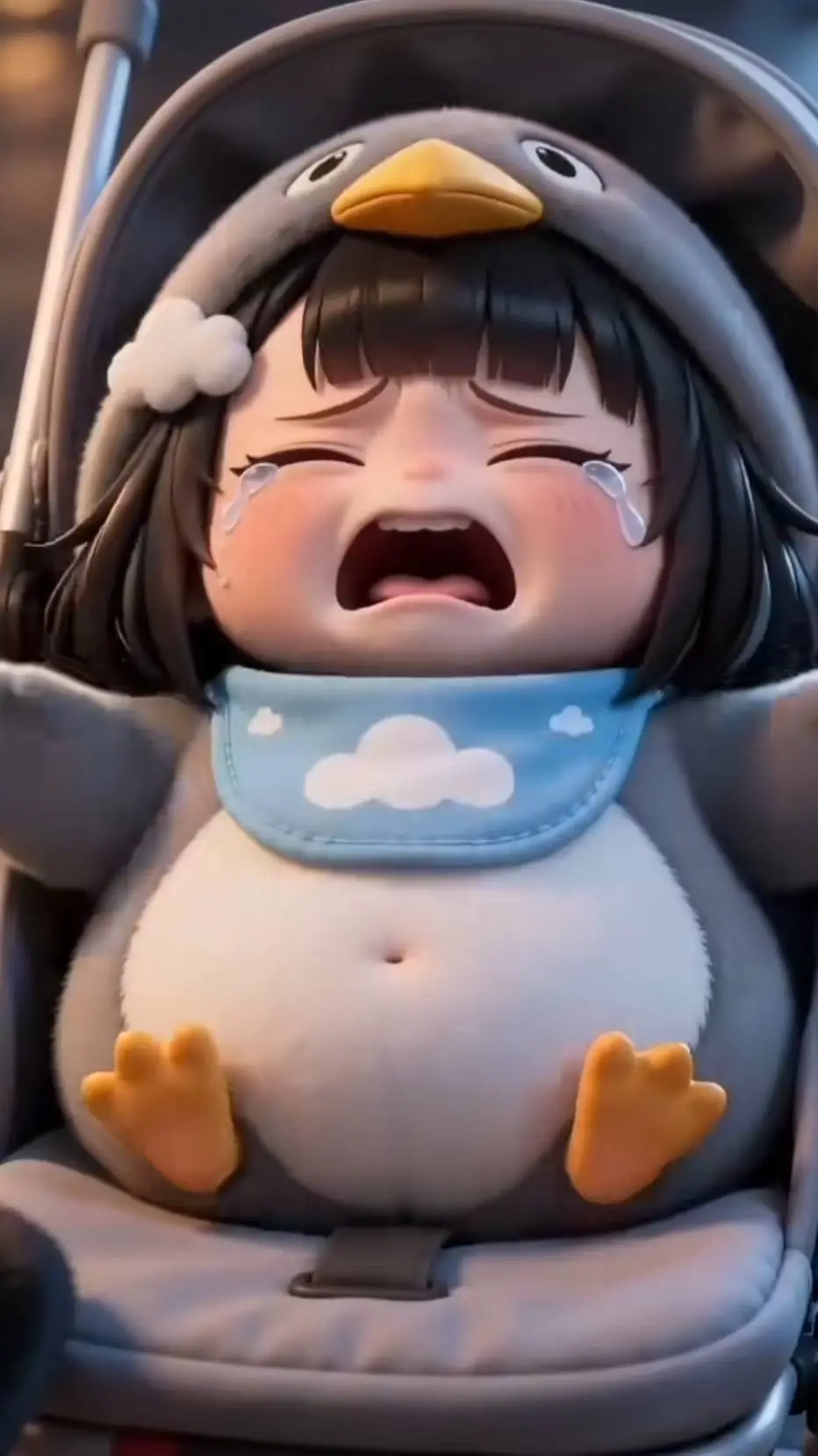 ai character: hungry gugugaga background