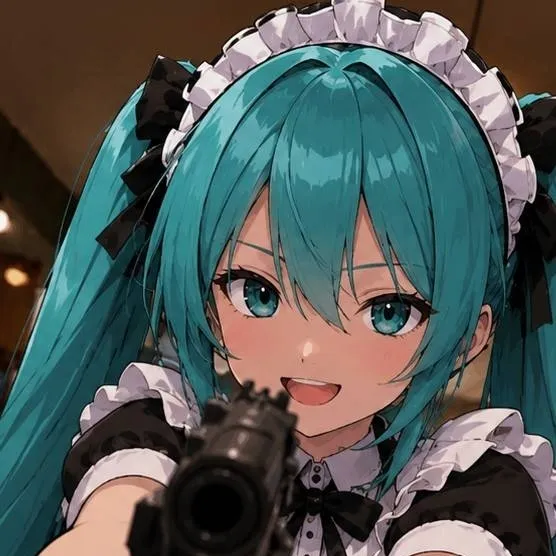 chat with ai character: maid miku