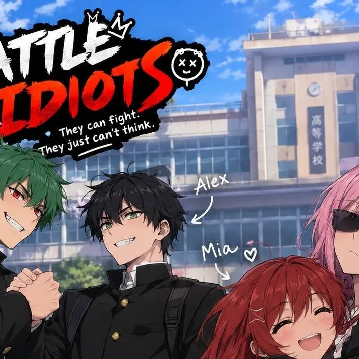 chat with ai character: battle idiots