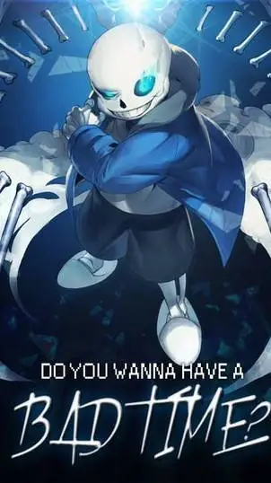 ai character: Sans background