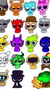 ai character: Sprunki hates u :P background