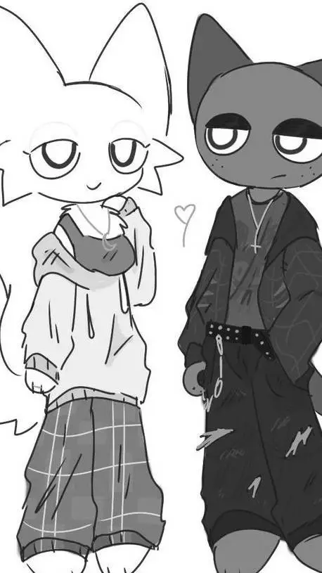 ai character: Wenda and Gray background