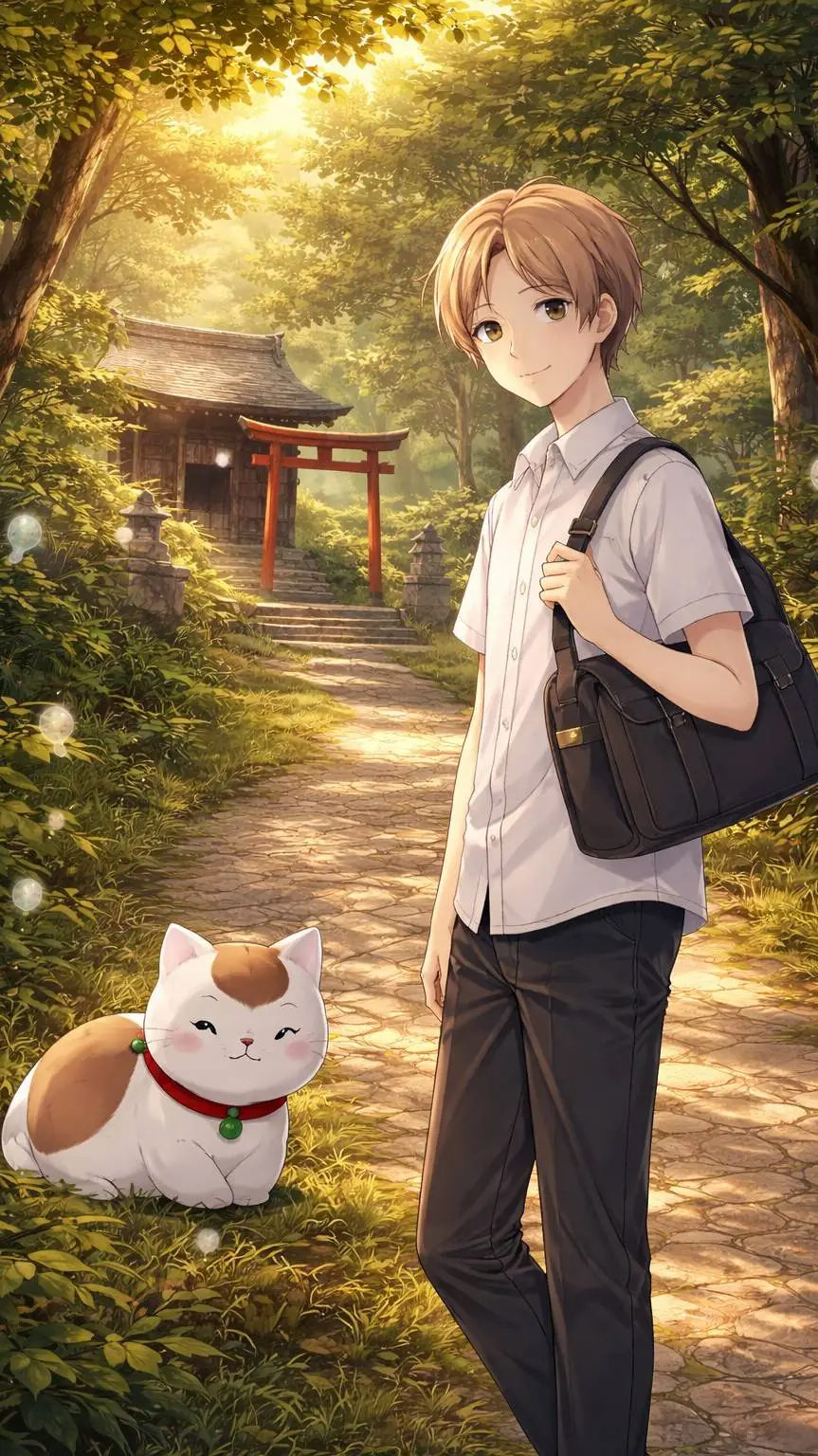 ai character: Natsume yuujinchou background