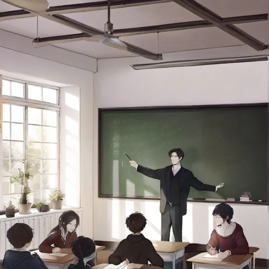 chat with ai character: School