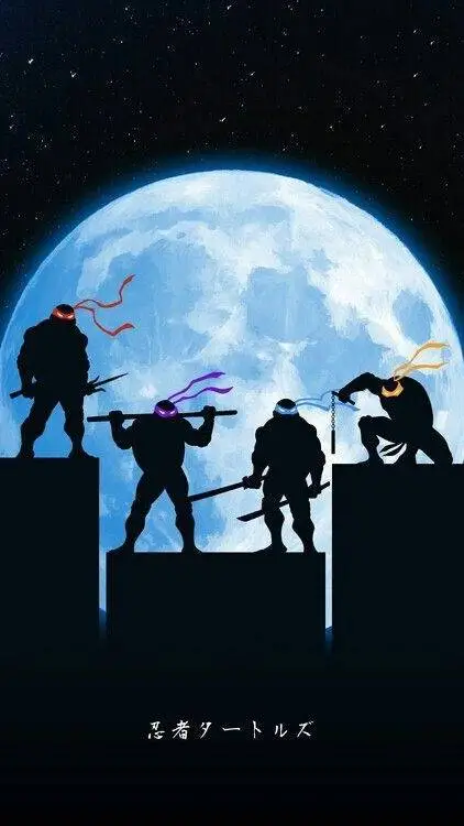 ai character: TMNT background