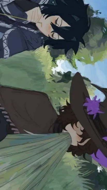 ai character: azure y two time background