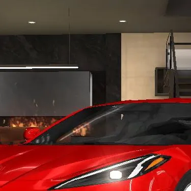 chat with ai character: Corvette c8 stingr