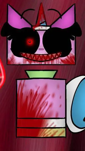 ai character: Unikitty Exe background