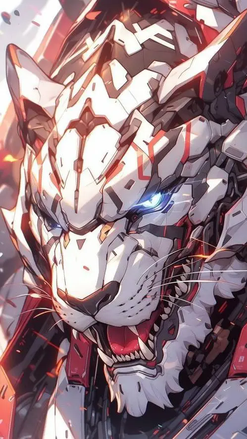 ai character: EVO ROBOT TIGER background