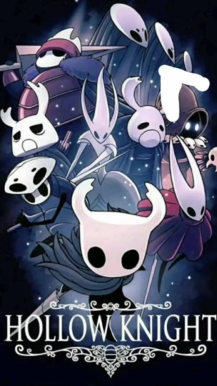 ai character: hollow knight  background