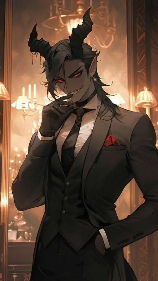 ai character: greed background